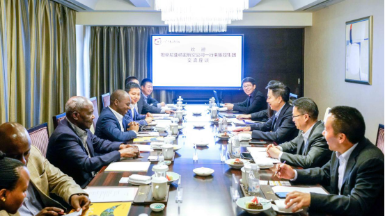 坦桑尼亚驻华参赞一行到ag亚娱集团交流座谈