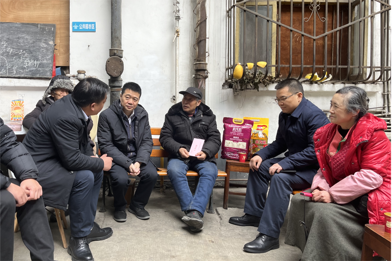 省ag亚娱集团党委书记、董事长游勇开展慰问活动督导调研工作