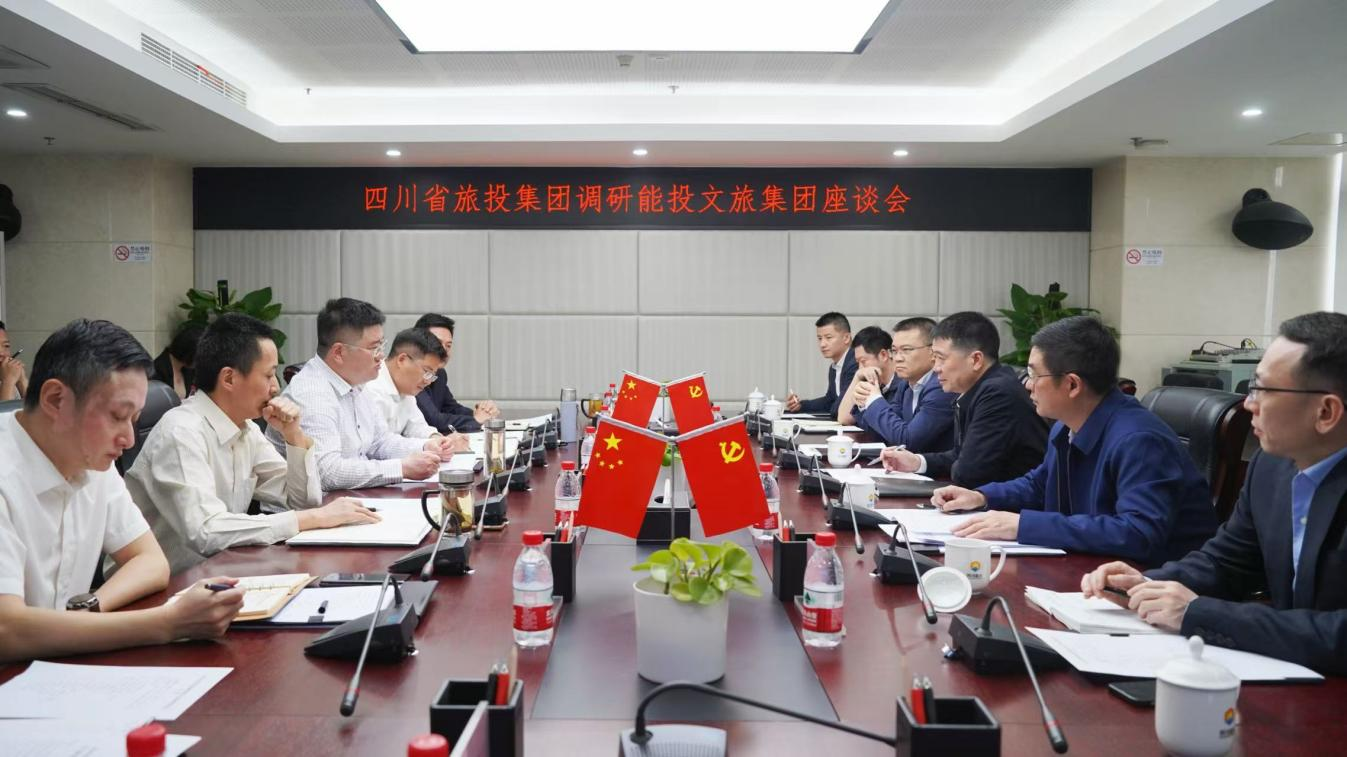 省ag亚娱集团领导率队调研能投文旅集团