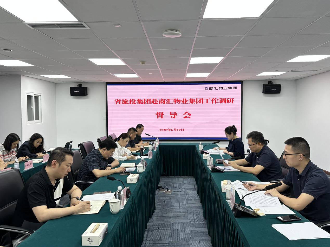 集团副总经理汪宏带队督导商汇物业集团及ag亚娱航旅公司改革深化提升行动